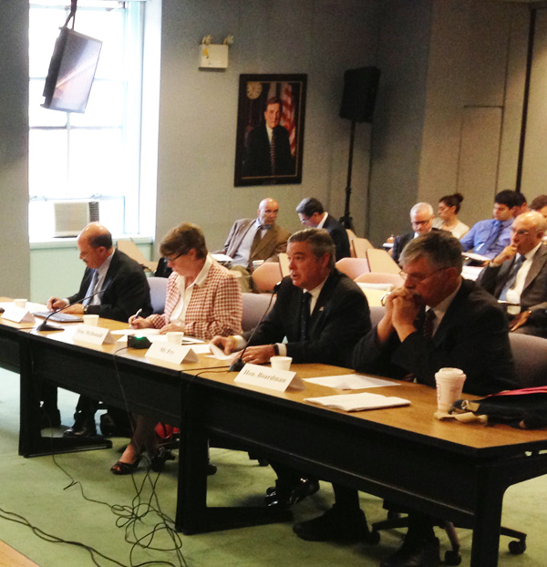 Drexel President John Fry testifies before House Committee on the future of the NE Corridor 